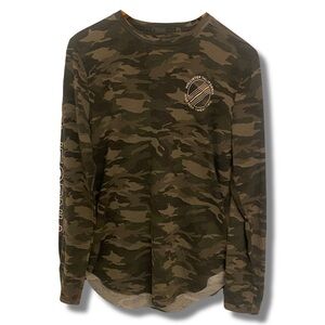 Camo Hollister Long Sleeve Tee
